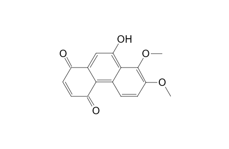 9-hydroxy-7,8-dimethoxy-1,4-phenanthrenequinone