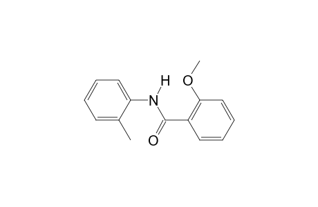 2-methoxy-N-(2-methylphenyl)benzamide