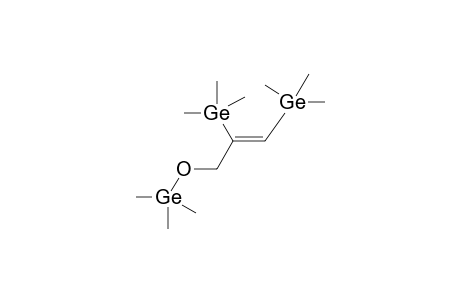 (Z)-(3-((Trimethylgermyl)oxy)prop-1-ene-1,2-diyl)bis(trimethylgermane)