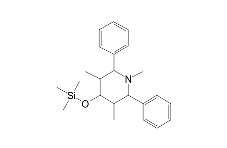 1,3,5-Trimethyl-2,6-diphenyl-4-piperidinol, tms (isomer 2)