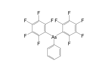 Arsine, bis(pentafluorophenyl)phenyl-