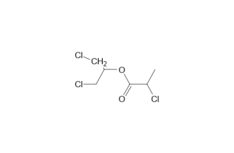 2-chloropropionic acid, 2-chloro-1-(chloromethyl)ethyl ester
