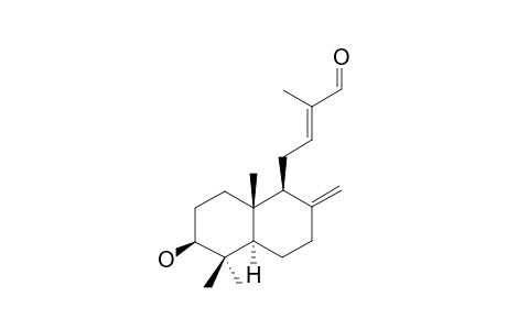 3-BETA-HYDROXY-15-NOR-14-OXO-8-(17),12-LABDADIEN-14-AL