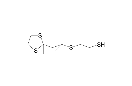 2-(5-MERCAPTO-2,2-DIMETHYL-3-THIAPENTYL)-2-METHYL-1,3-DITHIOLAN