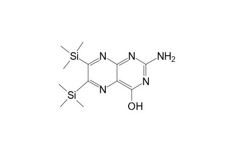 4(1H)-Pteridinone, 2-amino-, bis(trimethylsilyl) deriv.