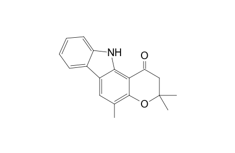 3,3,5-Trimethyl-2,3-dihydropyrano[3,2-a]carbazol-1(11H)-one