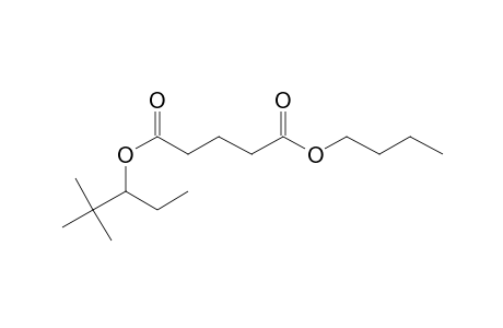 Glutaric acid, butyl 2,2-dimethylpent-3-yl ester