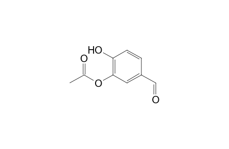 4-Formyl-2-hydroxyphenyl acetate