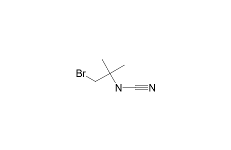 (1-Bromanyl-2-methyl-propan-2-yl)cyanamide