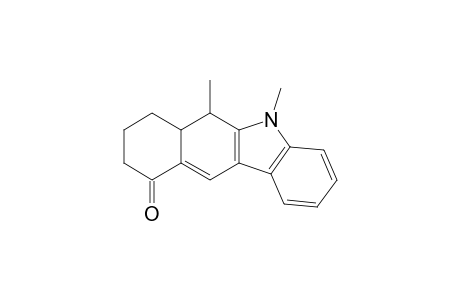 10H-Benzo[b]carbazol-10-one, 5,6,6a,7,8,9-hexahydro-5,6-dimethyl-