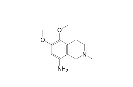 5-Ethoxy-6-methoxy-2-methyl-1,2,3,4-tetrahydroisoquinolin-8-amine