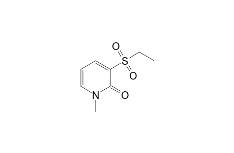 2-Methoxy-3-(ethylsulfonyl)pyridine and 1-methyl-3-(ethylsulfonyl)-2-pyridone