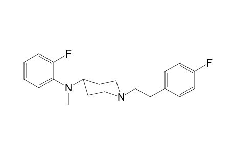 N-2-Fluorophenyl-1-[2-(4-fluorophenyl)ethyl]-N-methyl-piperidin-4-amine