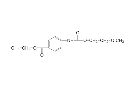 p-carboxycarbanilic acid, p-ethyl N-(2-methoxyethyl) ester