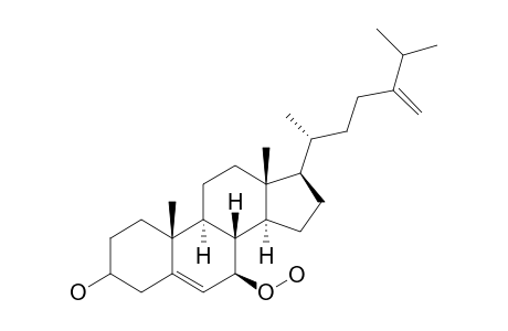 7.beta.-Hydroperoxy-24-methylenecholesterol