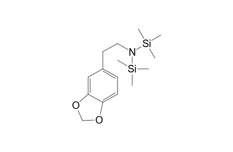 3,4-Methylenedioxyphenethylamine 2TMS