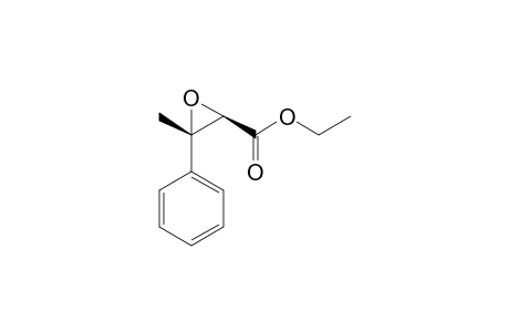 Ethyl (2R,3S)-3-methyl-3-phenyl-2-oxiranecarboxylate