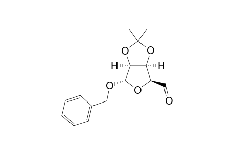 (3aS,4S,6S,6aS)-6-(benzyloxy)-2,2-dimethyl-3a,4,6,6a-tetrahydrofuro[4,3-d][1,3]dioxole-4-carbaldehyde