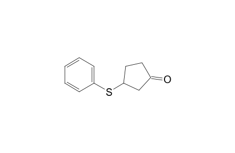 Cyclopentanone, 3-(phenylthio)-