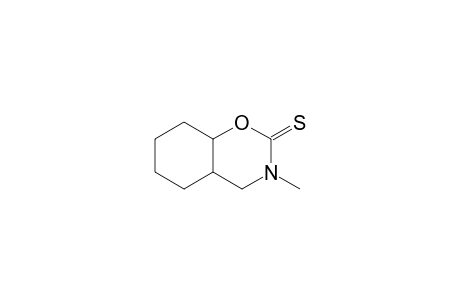 2-Thioxo-3-methyl-trans-perhydro-1,3-benzoxazine