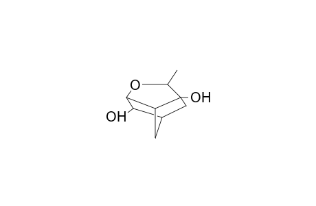 2,6-DIHYDROXY-5-METHYL-4-OXATRICYCLO[4.2.1.0(3,7)]NONANE