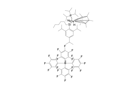 [CP*-(IPR3-P)-(H)(2)-OS=SI-(HEX)-TRIP]-[B-(C6F5)(4)]