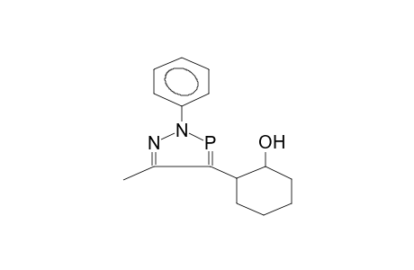 2-PHENYL-4-(2-HYDROXYCYCLOHEXYL)-5-METHYL-1,2,3-DIAZOPHOSPHOLE