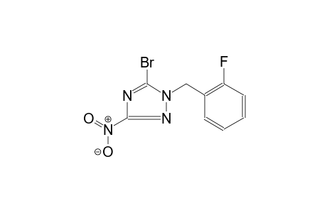 1H-1,2,4-triazole, 5-bromo-1-[(2-fluorophenyl)methyl]-3-nitro-