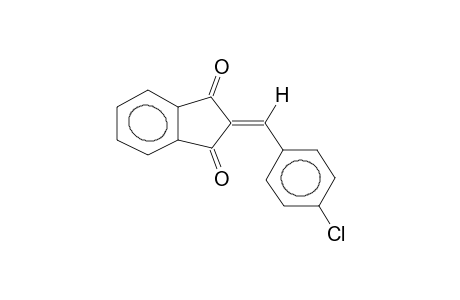 2-(p-chlorobenzylidene)-1,3-indandione