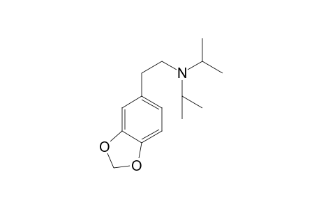 N,N-Di-iso-propyl-3,4-methylenedioxyphenethyamine