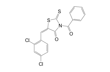 3-Benzoyl-5-(2,4-dichlorobenzylidene)rhodanine