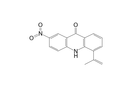 5-Isopropenyl-2-nitro-9(10H)-acridinone