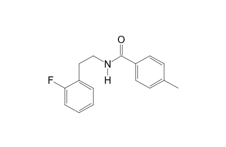 N-[2-(2-Fluorophenyl)ethyl]-4-methylbenzamide