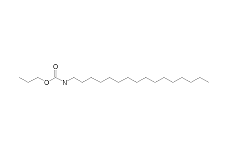 Carbonic acid, monoamide, N-hexadecyl-, propyl ester