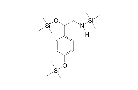 N-(Trimethylsilyl)-N-(2-[(trimethylsilyl)oxy]-2-(4-[(trimethylsilyl)oxy]phenyl)ethyl)amine