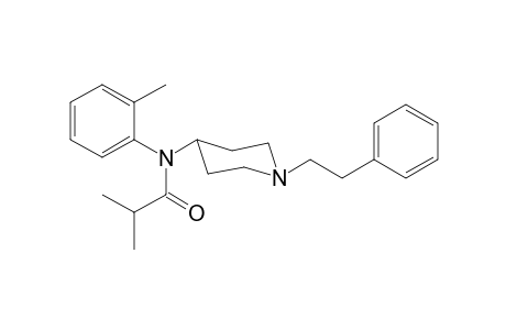 2-Methyl-N-(1-phenethyl-4-piperidyl)-N-(2-methylphenyl)propanamide