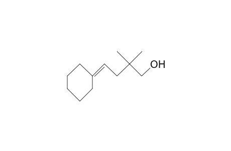 1-Butanol, 4-cyclohexylidene-2,2-dimethyl-