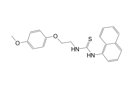 N-[2-(4-methoxyphenoxy)ethyl]-N'-(1-naphthyl)thiourea