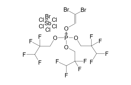 TRIS(2,2,3,3-TETRAFLUOROPROPOXY)(2,2-DIBROMOVINYLOXY)PHOSPHONIUMPENTACHLOROBROMOANTIMONATE