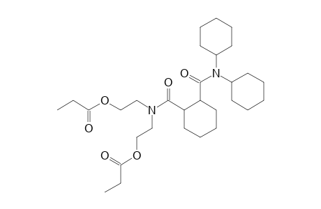 2-(((2-[(Dicyclohexylamino)carbonyl]cyclohexyl)carbonyl)[2-(propionyloxy)ethyl]amino)ethyl propionate
