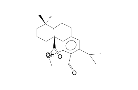 12-FORMYL-11-HYDROXY-8,11,13-TRIENE-20-DEHYDROABIETIC ACID METHYL ESTER