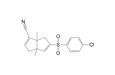 Bicyclo[3.3.0]octa-2,6-diene-2-carbonitrile, 7-[(4-chlorophenyl)sulfonyl]-1,5-dimethyl-