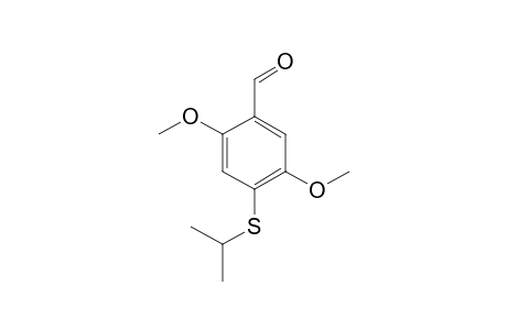 2,5-Dimethoxy-4-(iso-propylthio)benzaldehyde