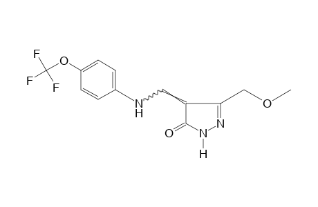 3-(METHOXYMETHYL)-4-[(alpha,alpha,alpha-TRIFLUORO-p-ANISIDINO)METHYLENE]-2-PYRAZOLIN-5-ONE