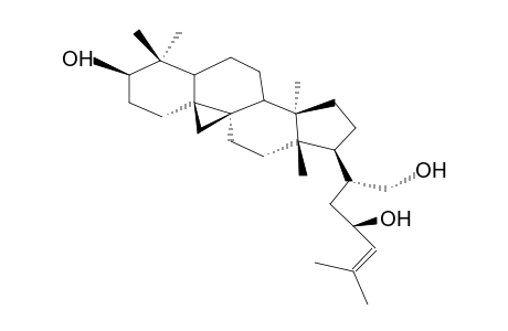 (23R)-5A-CYCLOART-24-EN-3B,21,23-TRIOL