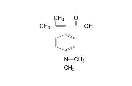 2-[p-(dimethylamino)phenyl]-3-methylcrotonic acid