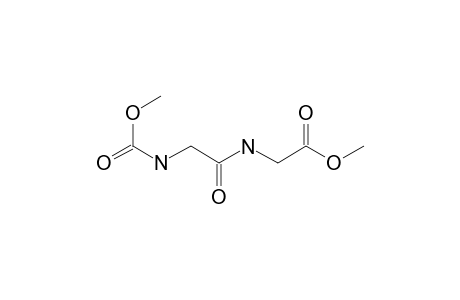 Glycylglycine, N-methoxycarbonyl-, methyl ester