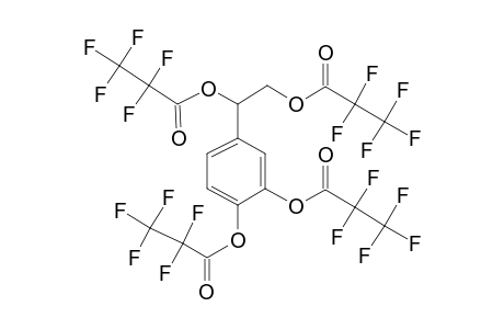 (3,4-Dihydroxyphenyl)ethylene glycol tetrakis(pentafluoropropionate)