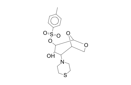 2-O-TOZYL-4-N-THIOMORPHOLINE-1,6-ANHYDRO-B-D-GLUCOPYRANOZIDE