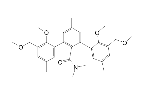 [1,1':3',1''-Terphenyl]-2'-carboxamide, 2,2''-dimethoxy-3,3''-bis(methoxymethyl)-N,N,5,5',5''-pentamethyl-